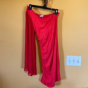 Little Red Off-Shoulder Dress